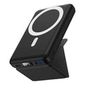 Magnetic 10000mAh power bank with folding stand