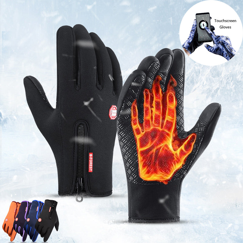 Glove being used on a smartphone screen