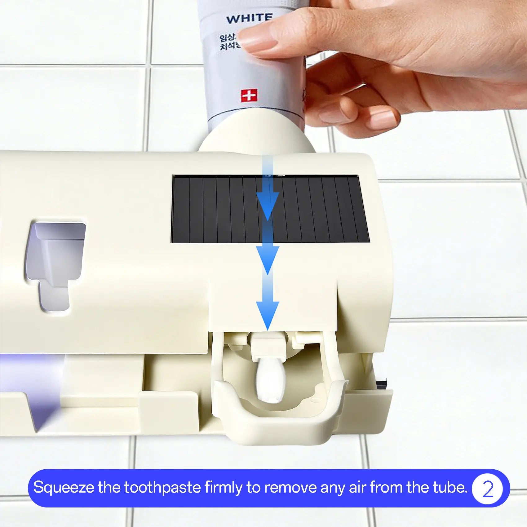 Self-adhesive backing shown before mounting